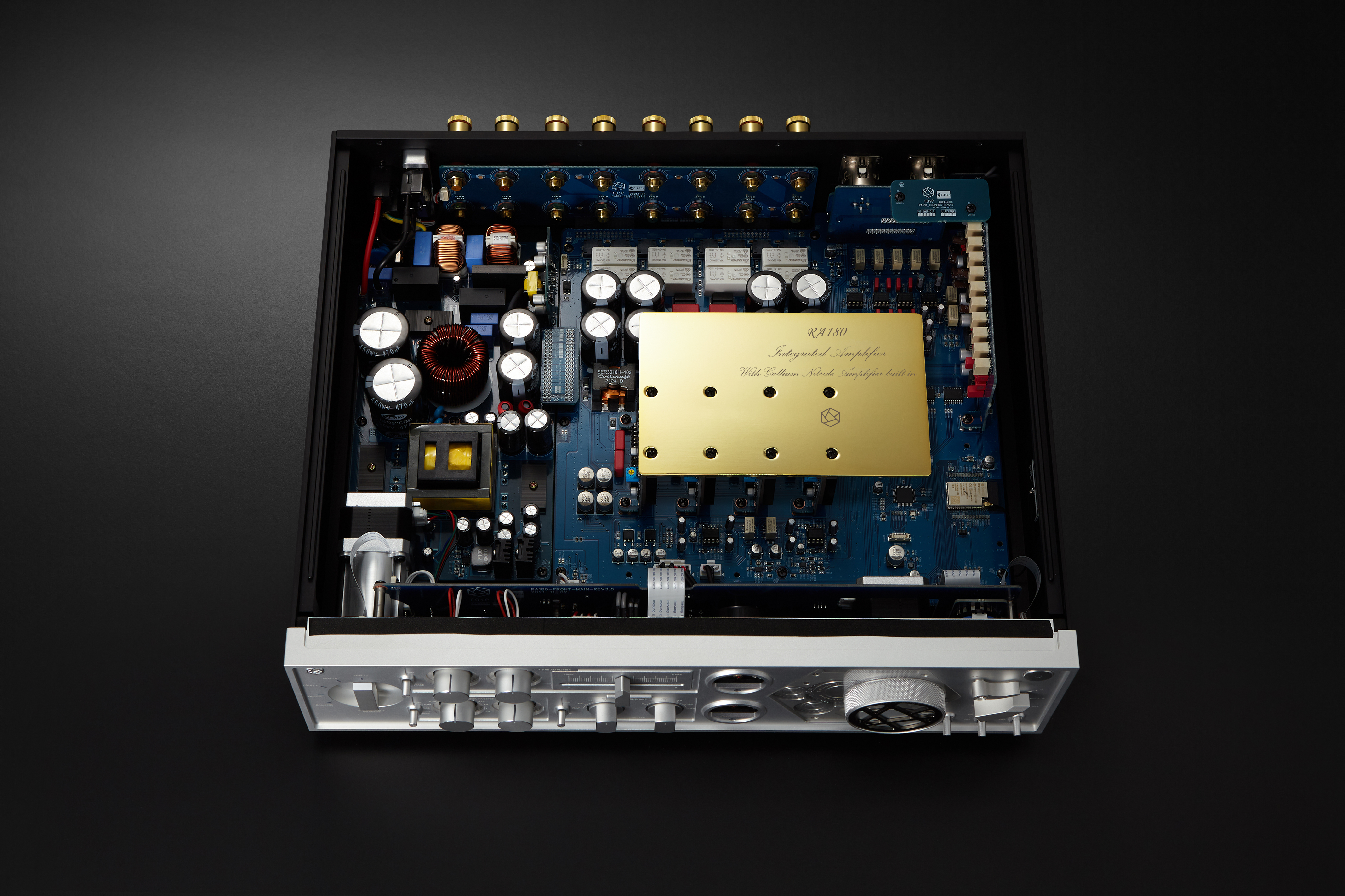 Inside the Rose RA180 Integrated Amplifier